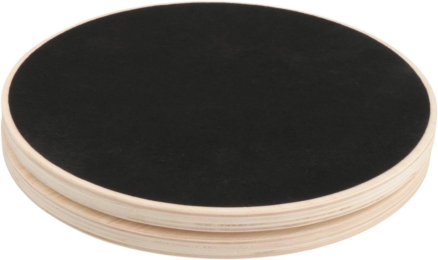 Menolana Ab Twister Board Twist Disc Core Strength Toning Disc Wooden Balance Twist Board Waist Twisting Disk for Aerobic Exercise Gym