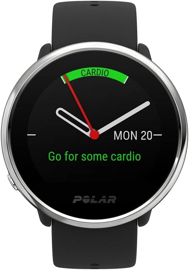 POLAR Ignite – Advanced Waterproof Fitness Watch (Includes Precision Heart Rate Integrated GPS and Sleep Plus Tracking)