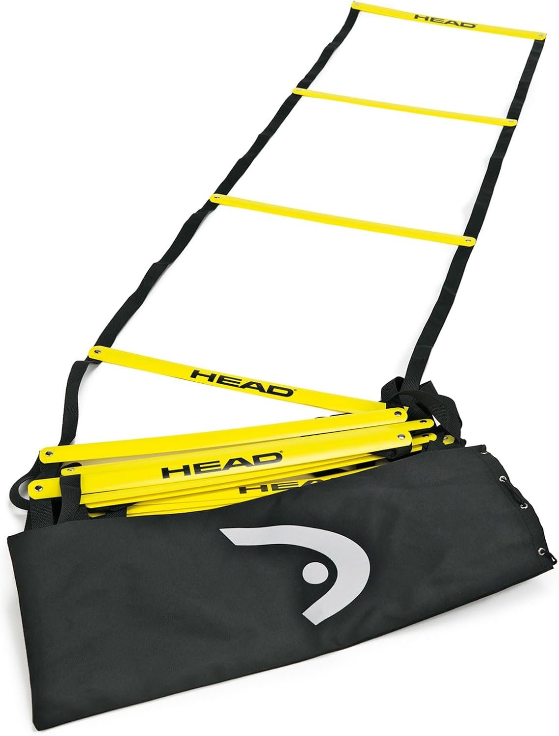 HEAD Agility Ladder – Speed & Footwork Training Ladder with Carry Bag for Tennis, Sports Conditioning, Quickness, Coordination
