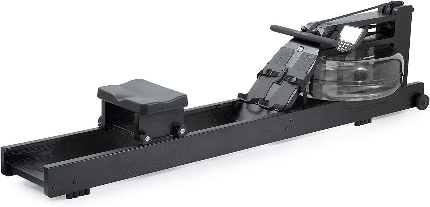 WaterRower Shadow Rowing Machine in Oak Wood with BLE Monitor | USA Made Water Rower | Original Handcrafted Erg Row Machine for Home Use & Gym