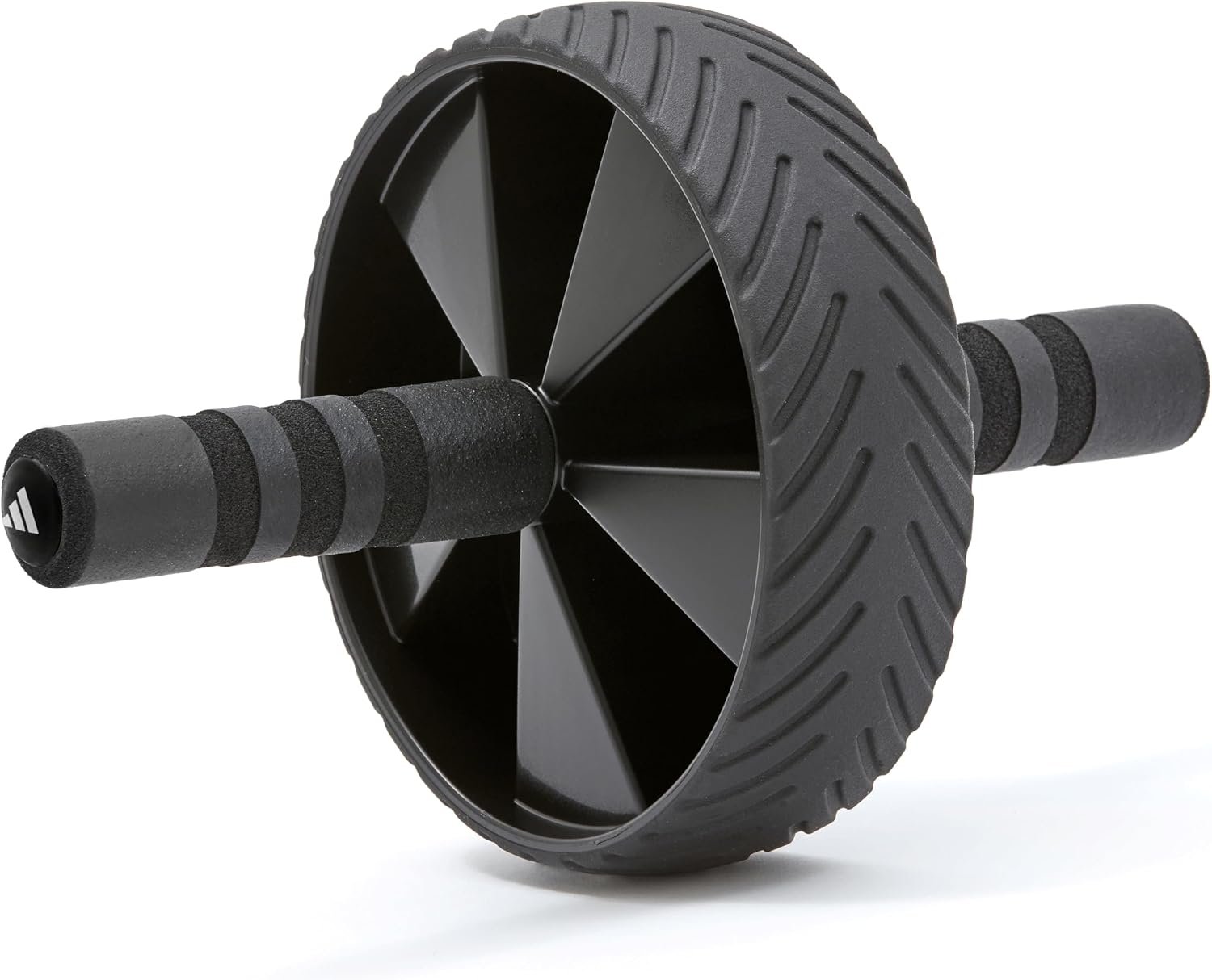 Adidas ADAC-11404-1 Ab Wheel Foam Roller, Abdominal Roller, Abdominal Training, Myofascial Release