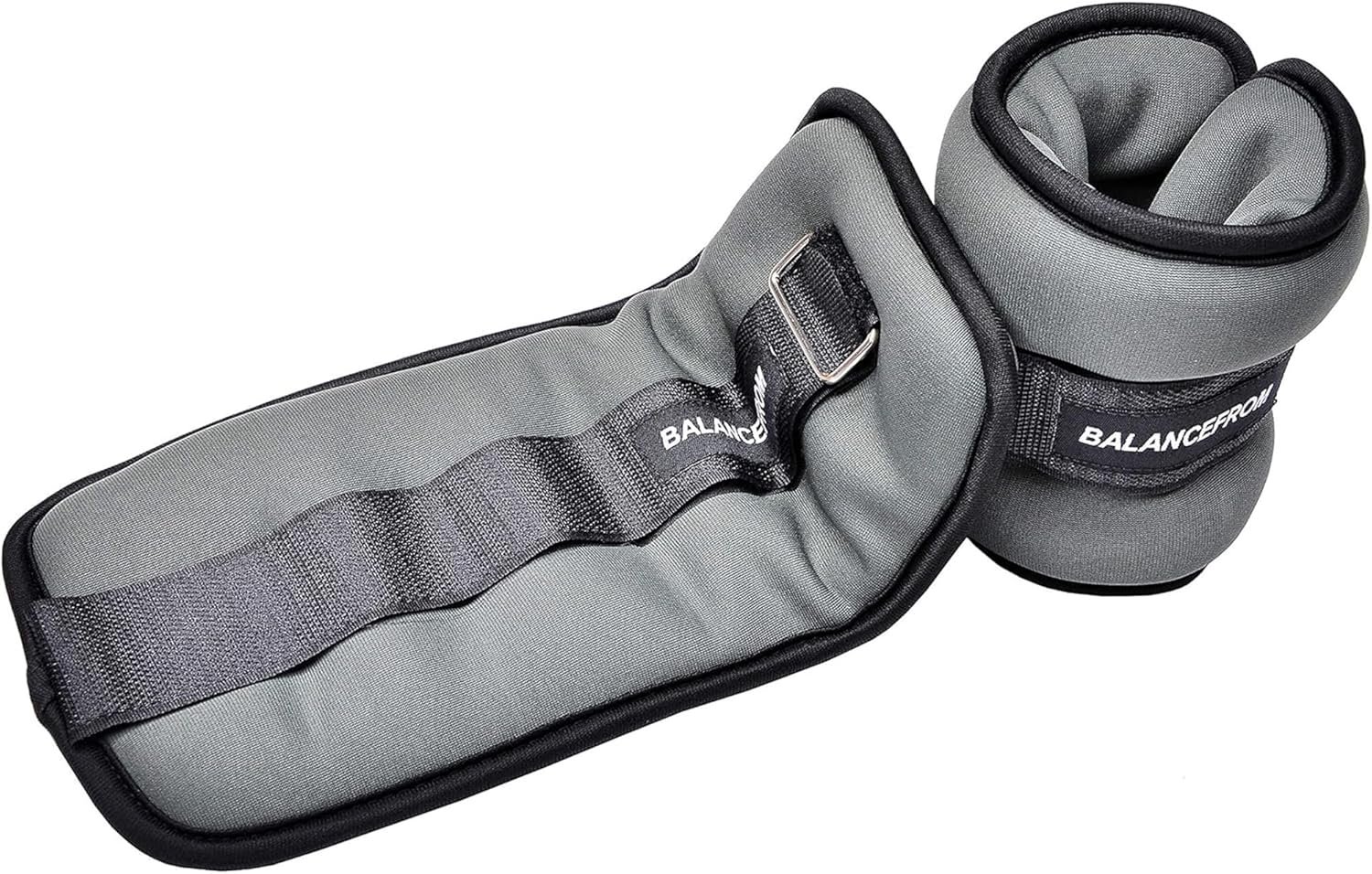 Fitvids Fully Adjustable Ankle Wrist Arm Leg Weights, 1-20LBS, Multiple Options
