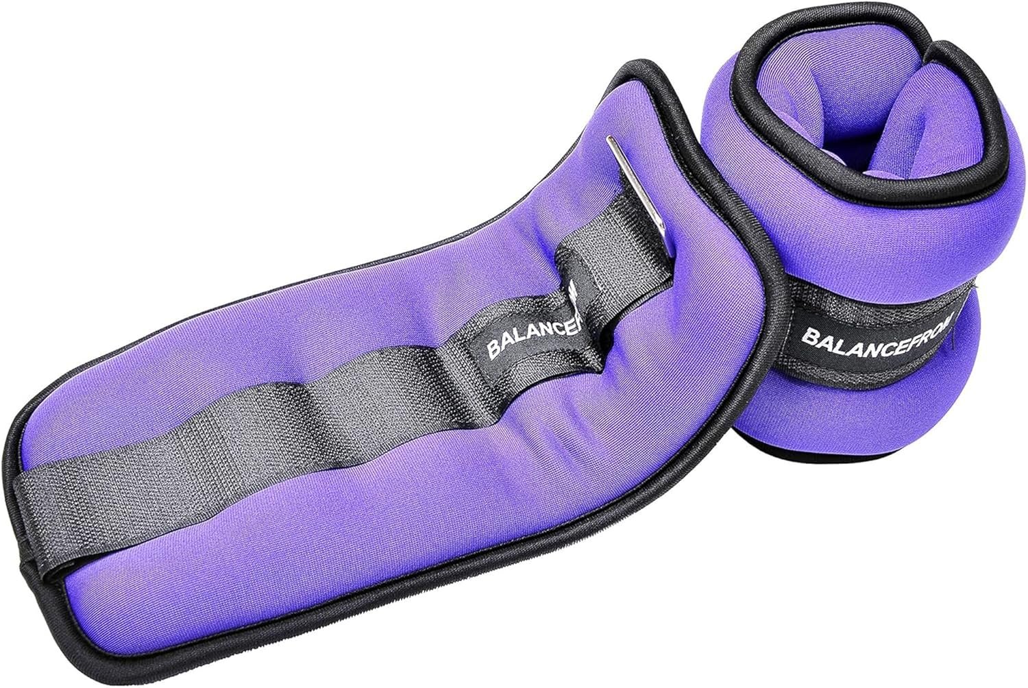 Fitvids Fully Adjustable Ankle Wrist Arm Leg Weights, 1-20LBS, Multiple Options