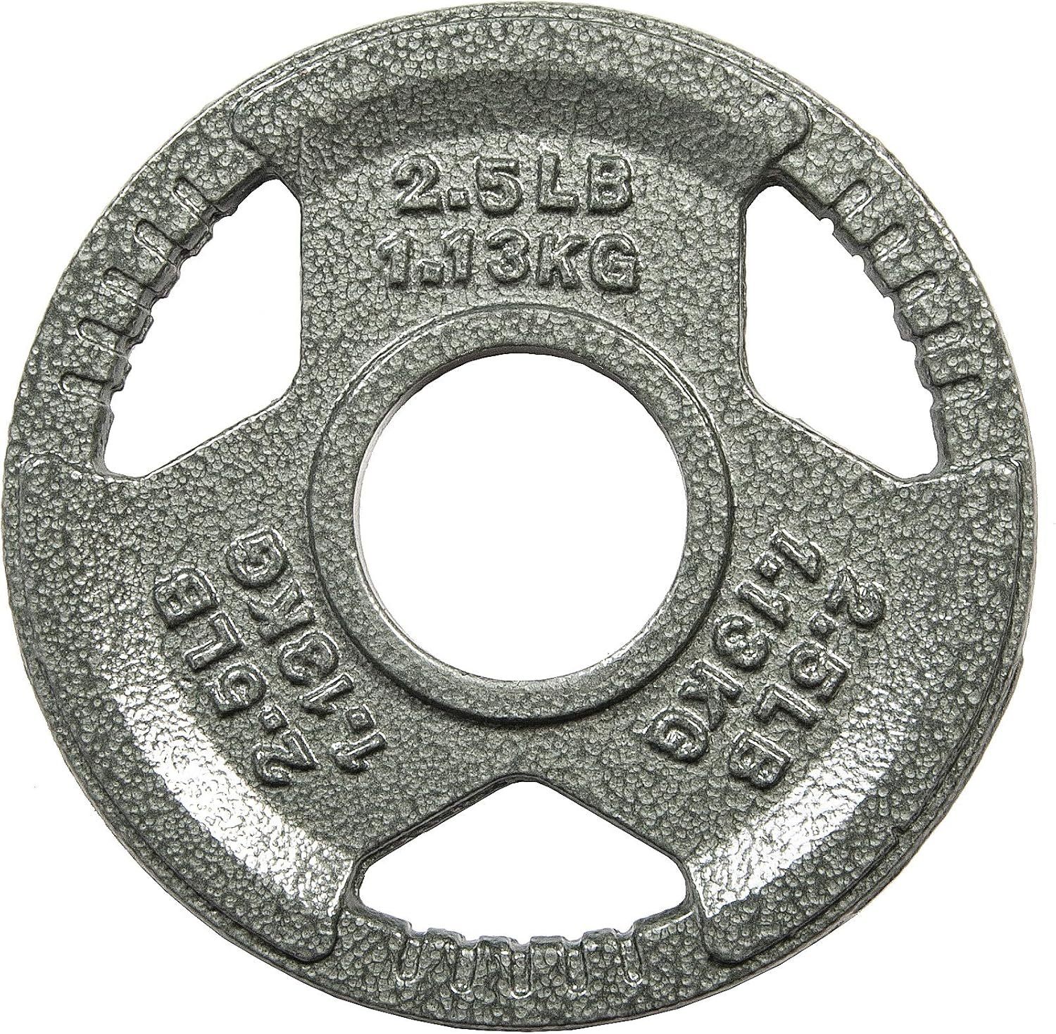 Fitvids 2 Inch Olympic Barbell Weight Plates Set, 255 LB(2.5-45 LB) Barbell Weight Set for Home Gym Strength Training
