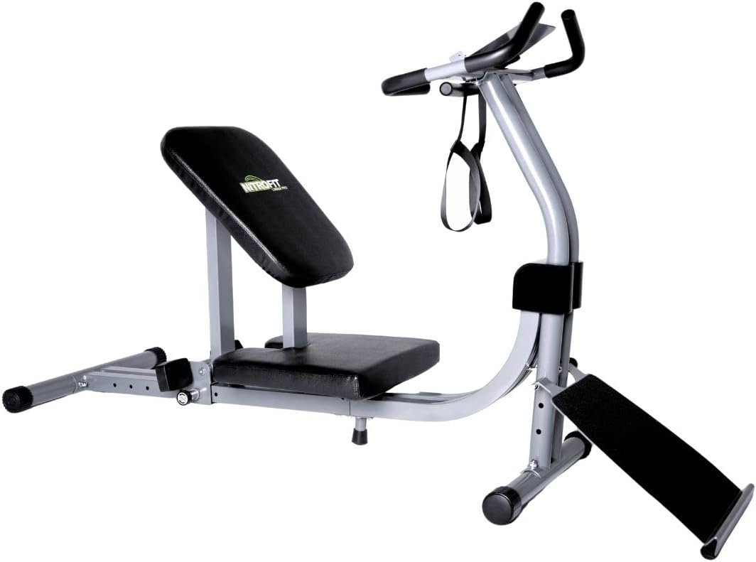 Nitrofit Limber Pro Adjustable Seat Stretch Machine for Lumbar Stretching, Lower Back Pain, Leg Stretch, Rehab, Flexibility, Injury Prevention, Calves