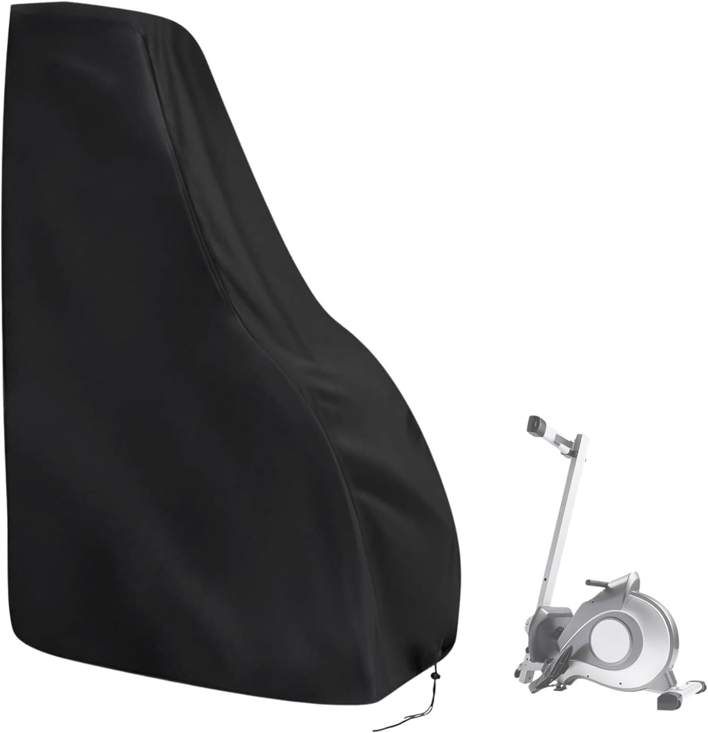 Rowing Machine Cover, Rower Outdoor Cover for Concept 2 Rowing Machine Waterproof Row Machine Cover for Hydrow Rowing Machine, Dustproof Fitness Equipment Protective Cover