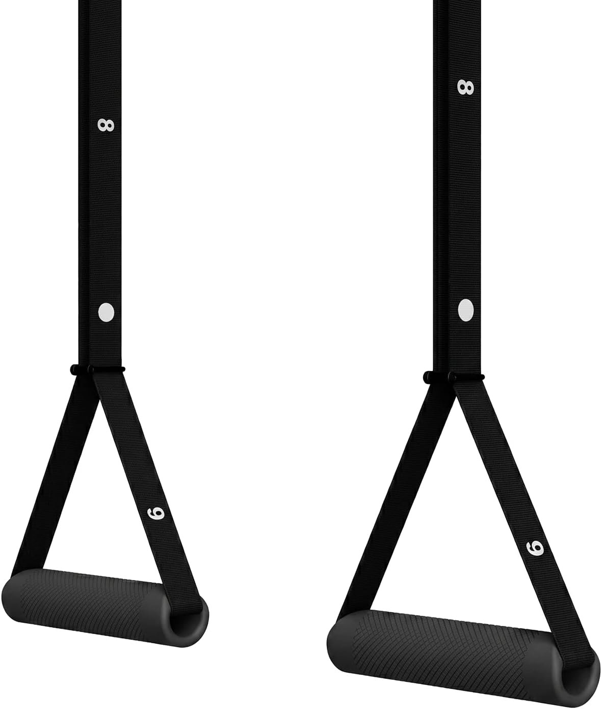 Kensui NanoBars V2 – Portable Suspension Trainer, 600 lb Max Load | Stable and rotating handle modes support pull ups, rows, dips, curls and full body training with natural wrist movement.