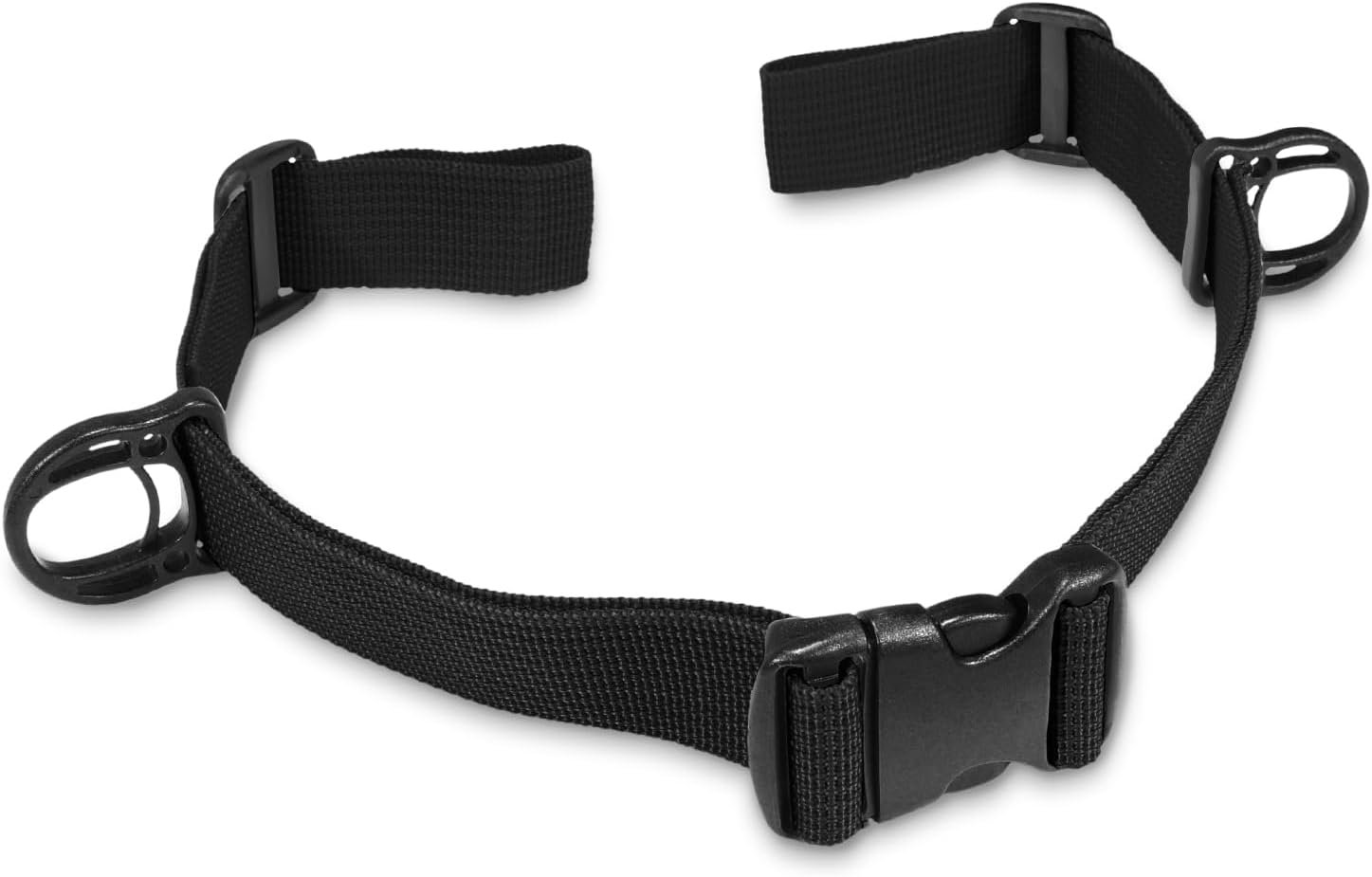 Outdoor Adjustable Chest Strap for Backpack Replacement, Camping Hiking Sternum Straps for Backpacks With Quick Release Buckle (Black, 1pcs)