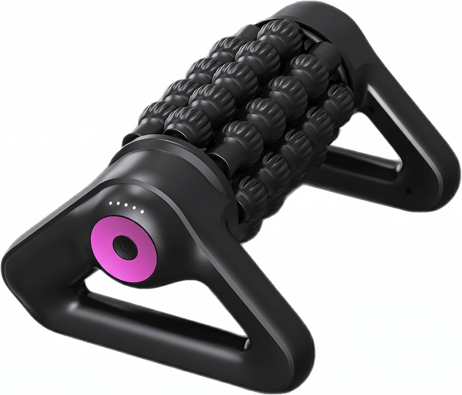 Electric Muscle Roller, 2 in 1 Traingle Massage Roller, 5 Speed Rolling Massager, Rechargeable, Deep Tissue and Muscle Recovery for Legs, Calves, Neck, Foot, Arms, Back