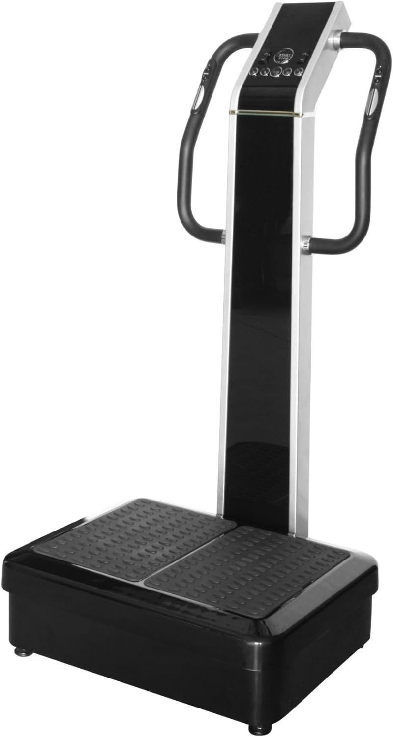 Whole Body Vibration Machine – Dual Motor by SDI : Commercial (2HP, 440 lbs), Dual Motor, Large Vibrating Platform, USB Programmable