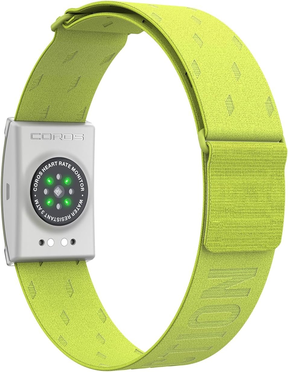 COROS Heart Rate Monitor, Comfort, Easy to wear, Auto-wear Detection, Advanced Sensor, Precise Data, Bluetooth, 38 Hours Battery Life, Connects up to 3 Devices at Once