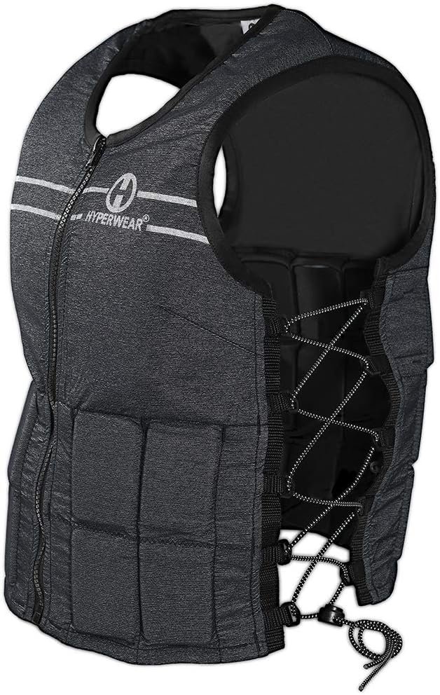 Hyperwear Hyper Vest FIT Weighted Vest for Women Walking & Bone Health – Adjustable USA Steel Weights, Machine Washable – Osteoporosis Exercise, No Chest Weights – 10 lb or 5 lb Options