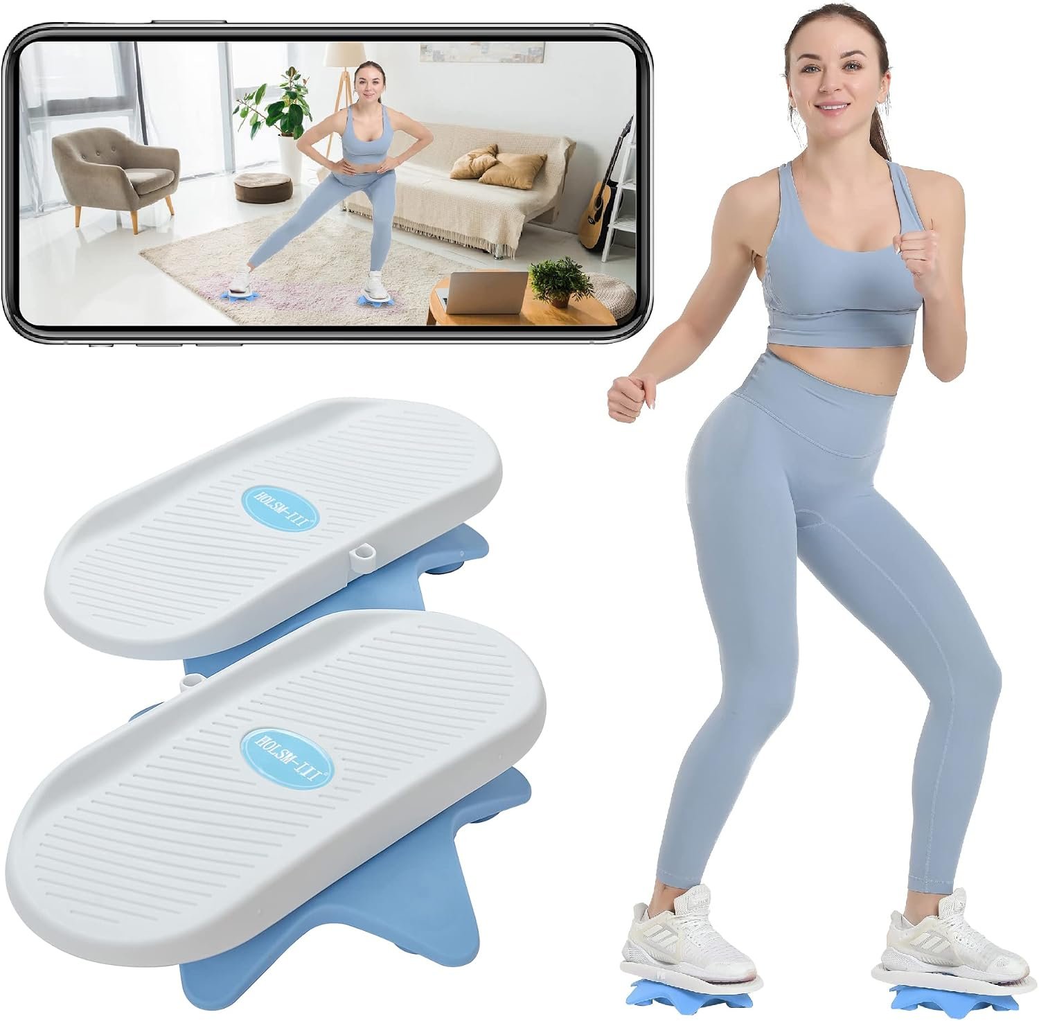 Ab Twister Board,Twister Exercise Board,Waist Twisting Disc-Ab Board Exercise,Twisting Stepper,Waist Trainer Trimmer,Ab Board-for Ab Exercise Abs Core,Slimming Waist Full Body Toning Workout Home Gym
