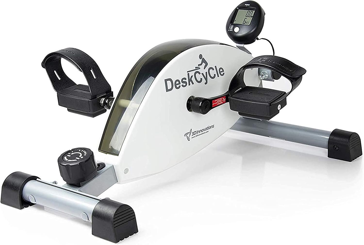 DeskCycle Under Desk Bike Pedal Exerciser – Stationary Bikes for Home & Office – Standard and Adjustable Height Versions