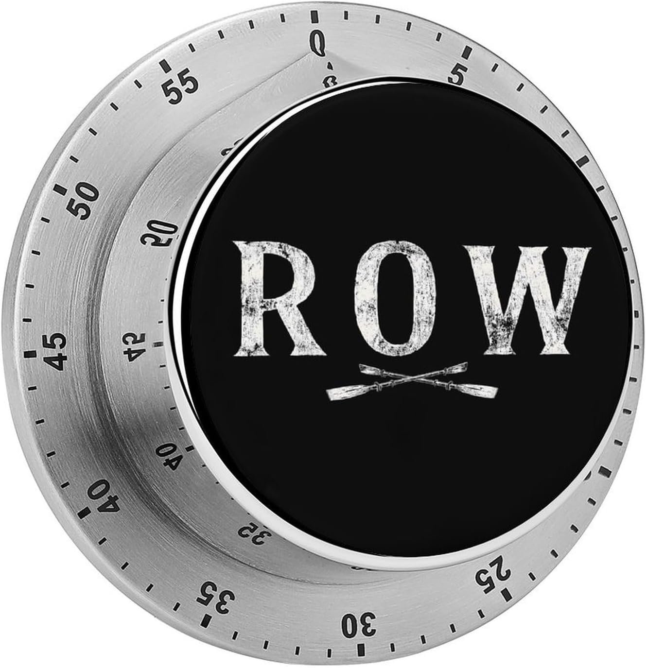 Row Rowers Rowings Mechanical Kitchen Visual Timer Magnetic Manual 60 Minutes Countdown