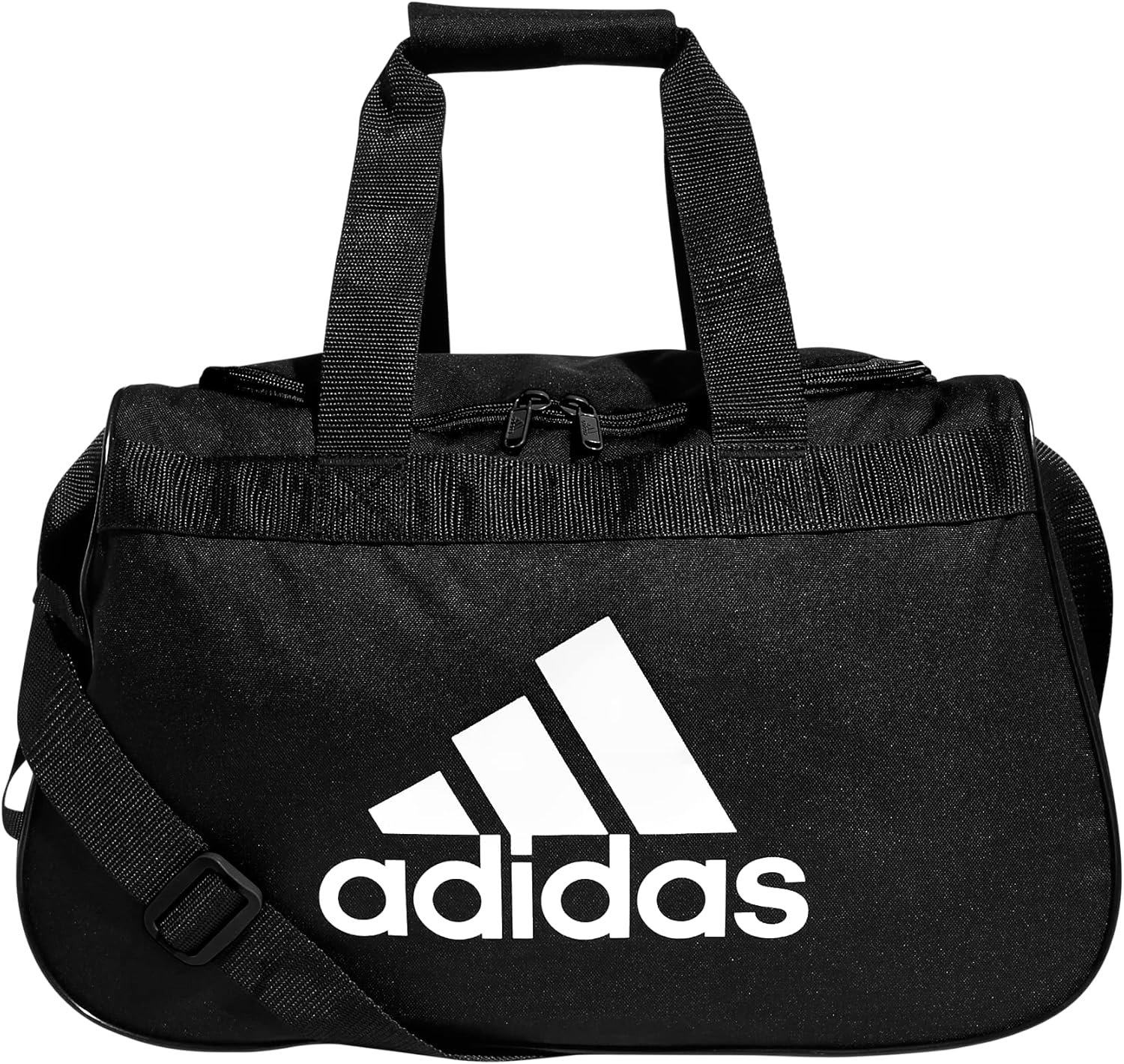 adidas Power Gym Bag – Lightweight Small Duffel, Black/Diablo, OSFA