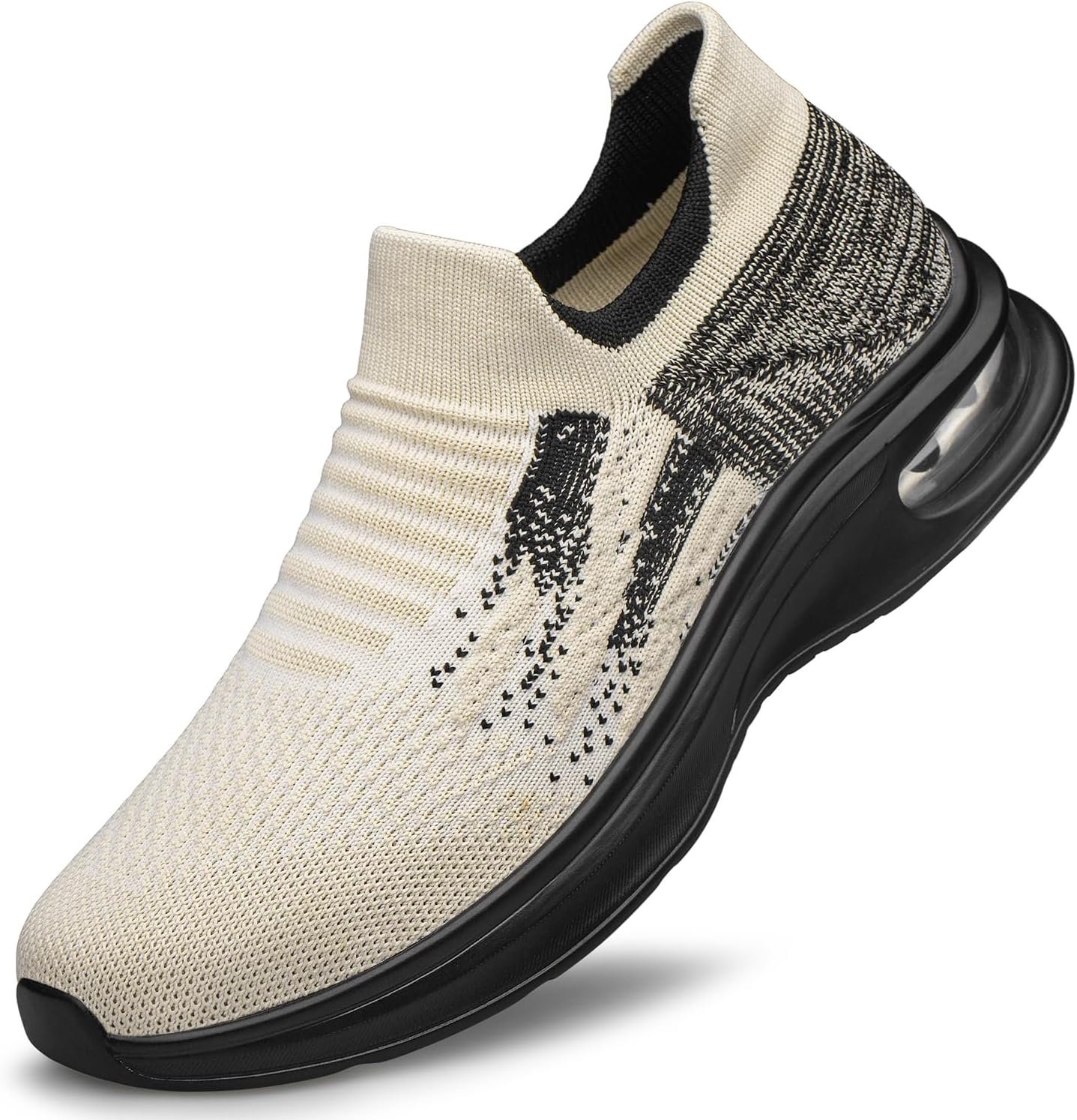 Mens Walking Shoes Slip on Lightweight Running Shoes Workout Athletic Tennis Shoes Gym Sneakers